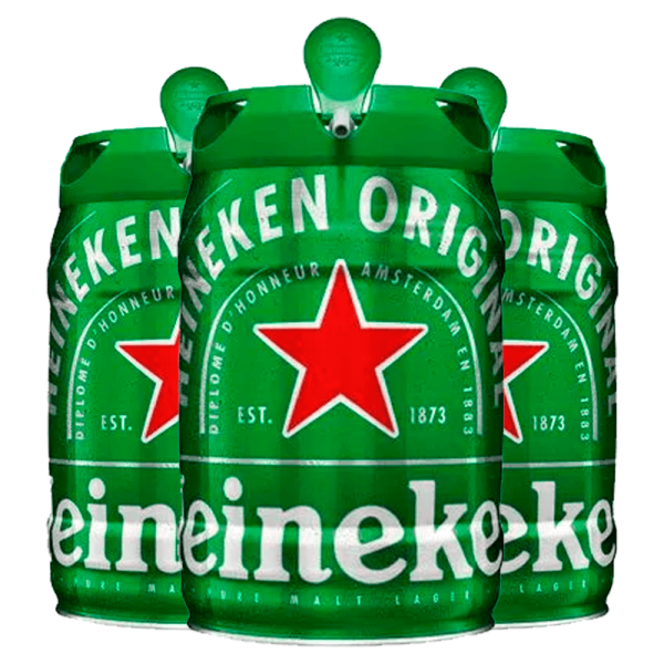 3 barril Heineken 05/08/25
