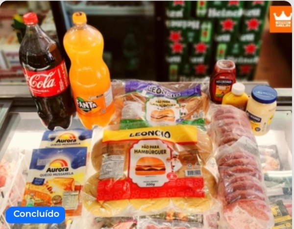 Kit lanche hambúrguer 12/03/26
